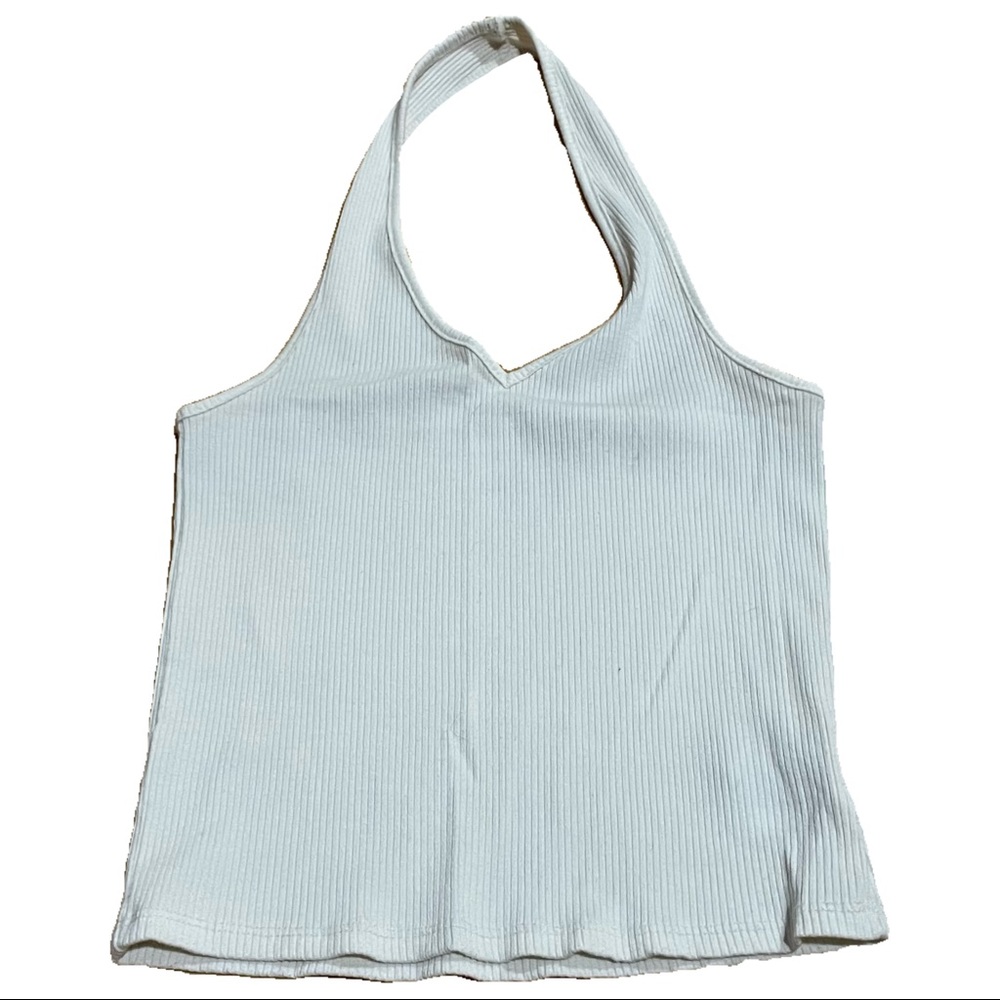 extra small cream american eagle tank top
